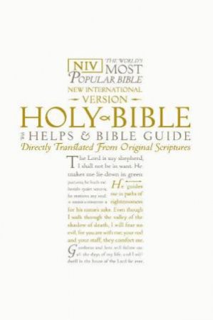 NIV Popular Bible & Helps And Bible Guide by International Bible Society