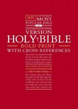 NIV Bold Print Bible wCrossRef