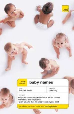 Teach Yourself Baby Names by Victoria Wilson