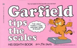 Garfield Tips The Scales by Jim Davis