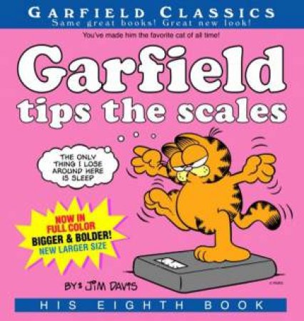 Garfield Tips The Scales by Jim Davis