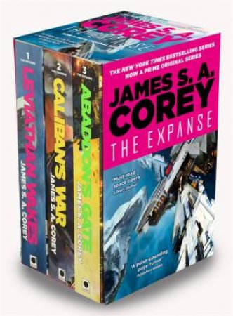 The Expanse Box Set Books 1-3 (Leviathan Wakes, Caliban's War, Abaddon's Gate) by James S. A. Corey