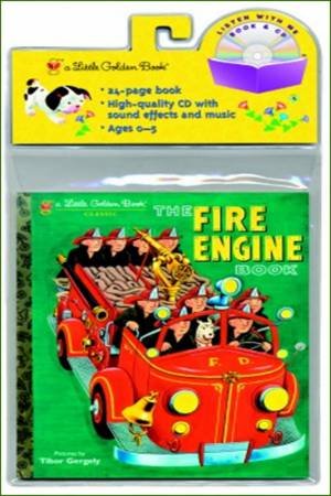 Fire Engine (Book and CD) by Golden Books 