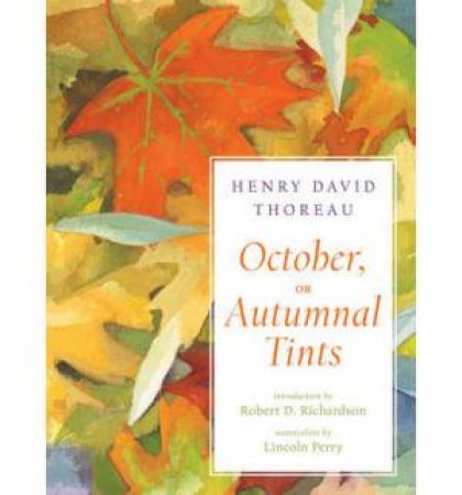 October, Or Autumnal Tints