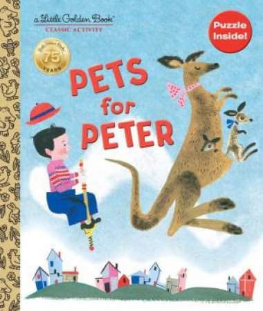 Little Golden Book: Pets For Peter Book And Puzzle by Jane Werner Watson