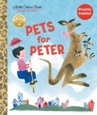 Little Golden Book Pets For Peter Book And Puzzle
