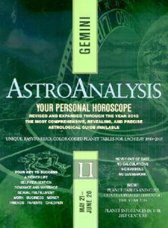 Astroanalysis: Gemini by Various