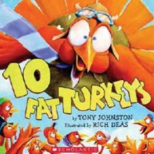 Ten Fat Turkeys by Tony Johnston