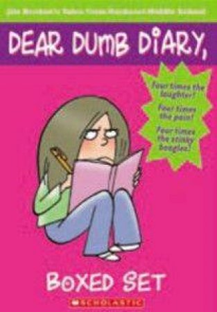 Dear Dumb Diary Boxed Set 1-4 by Jim Benton