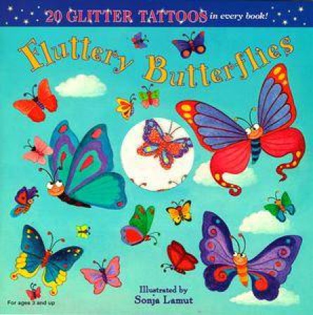 Fluttery Butterflies - Tattoo Book by Sonja Lamut