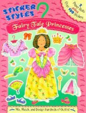 Fairy Tale Princesses Sticker Style