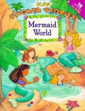 Mermaid World Glow In The Dark Sticker Story