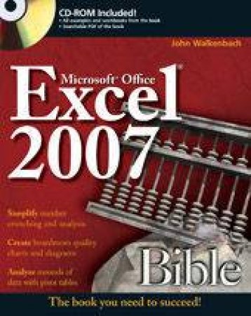 Excel 2007 Bible (Book and CD) by John Walkenbach
