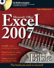 Excel 2007 Bible Book and CD