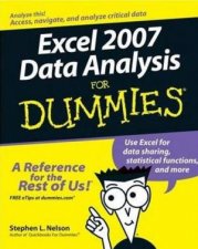 Excel 2007 Data Analysis For Dummies