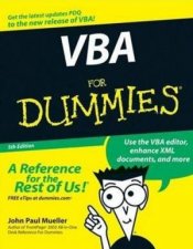 VBA For Dummies 5th Ed