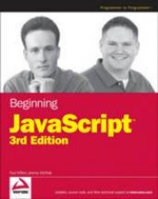 Beginning Javascript  3 ed