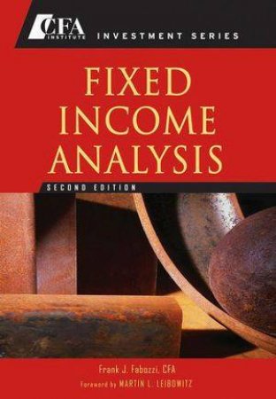 Fixed Income Analysis - 2nd Ed by Frank J Fabozzi