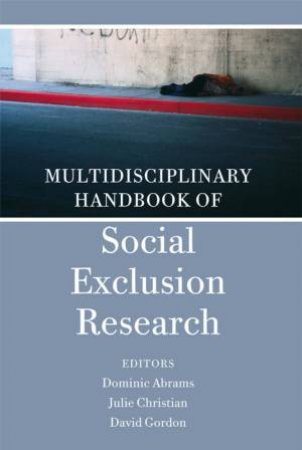 Multi-Professional Handbook Of Social Exclusion by Various