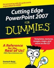 Cutting Edge Powerpoint 2007 For Dummies  Book  CD