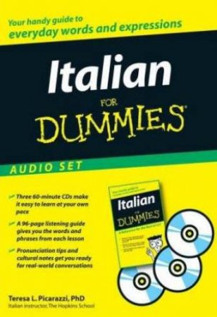 Italian For Dummies: Audio Set by Teresa L Picarazzi