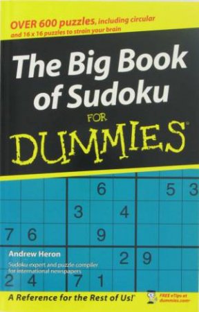 The Big Book Of Sudoku For Dummies by Various