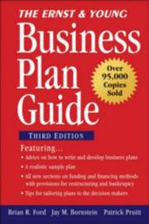 The Ernst & Young Business Plan Guide - 3 ed by Jay Bornstein & Patrick Pruitt