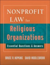 Nonprofit Law For Religious Organizations Essential Questions  Answers