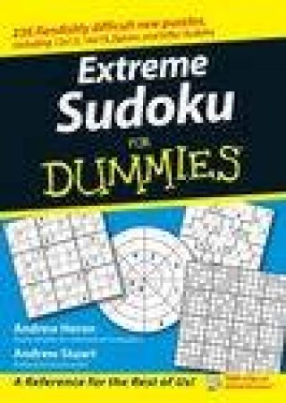 Extreme Sudoku For Dummies by Andrew Heron & Andrew Stuart