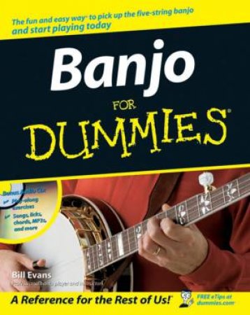 Banjo for Dummies - Book & CD by Bill Evans