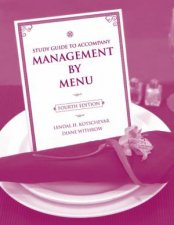 Study Guide to Accompany Management By Menu Fourth Edition