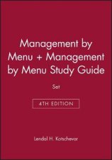 Management By Menu 4th Edition  Management By Menu SG Set