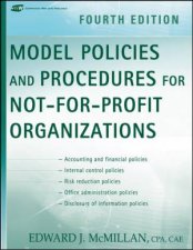 Model Policies and Procedures for NotForProfit Organizations Fourth Edition