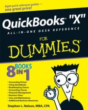Quickbooks X AllInOne Desk Reference For Dummies