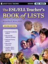 EslEll Teachers Book of Lists 2nd Edition