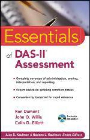 Essentials of DAS-II Assessment + CD by Varous