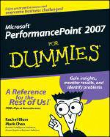 Microsoft Performancepoint 2007 for Dummies® by Thomas C Hammergren