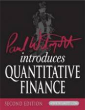 Paul Wilmott Introduces Quantitative Finance Book And CD 2nd Ed