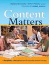 Content Matters A Disciplinary Literacy Approach to Improving Student Learning