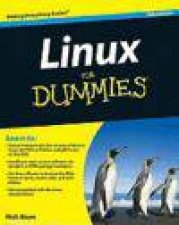Linux for Dummies 9th Ed Book and DVD