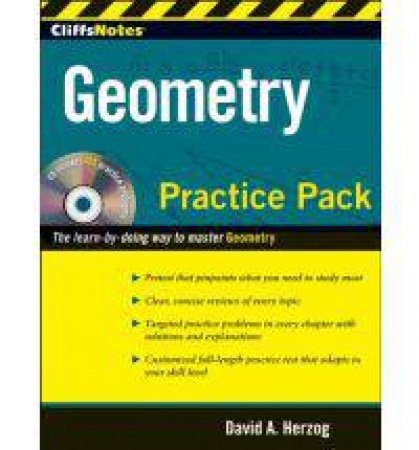CliffsNotes Geometry Practice Pack by HERZOG DAVID ALAN