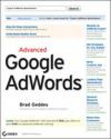 Advanced Google Adwords by Brad Geddes