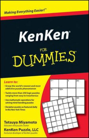 Kenken for Dummies by Tetsuya Miyamoto