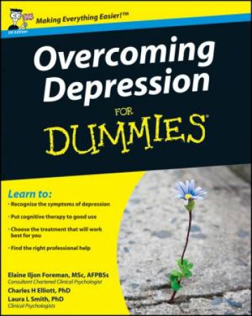 Overcoming Depression for Dummies by Charles H Elliott, PhD