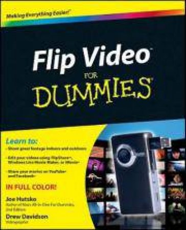 Flip Video for Dummies by Davidson , Joe Hutsko, Drew Davidson and Hutsko