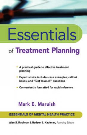 Essentials Of Treatment Planning by Mark Maruish