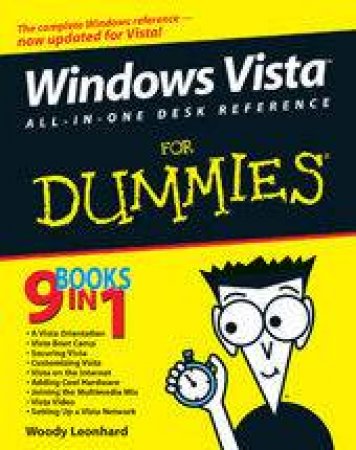 Windows Vista All-In-One Desk Reference For Dummies by Woody Leonhard
