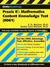 Cliffstestprep Praxis II Mathematics Content Knowledge Test 0061