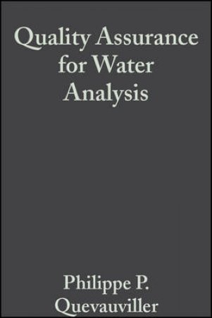 Quality Assurance For Water Analysis by Philippe Quevauviller