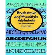 Brushstroke and FreeStyle Alphabets